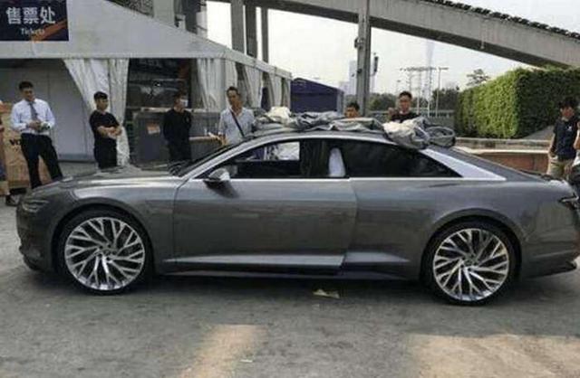 全球首臺奧迪A9進港！不輸阿斯頓馬丁，內(nèi)飾如同飛機頭等艙